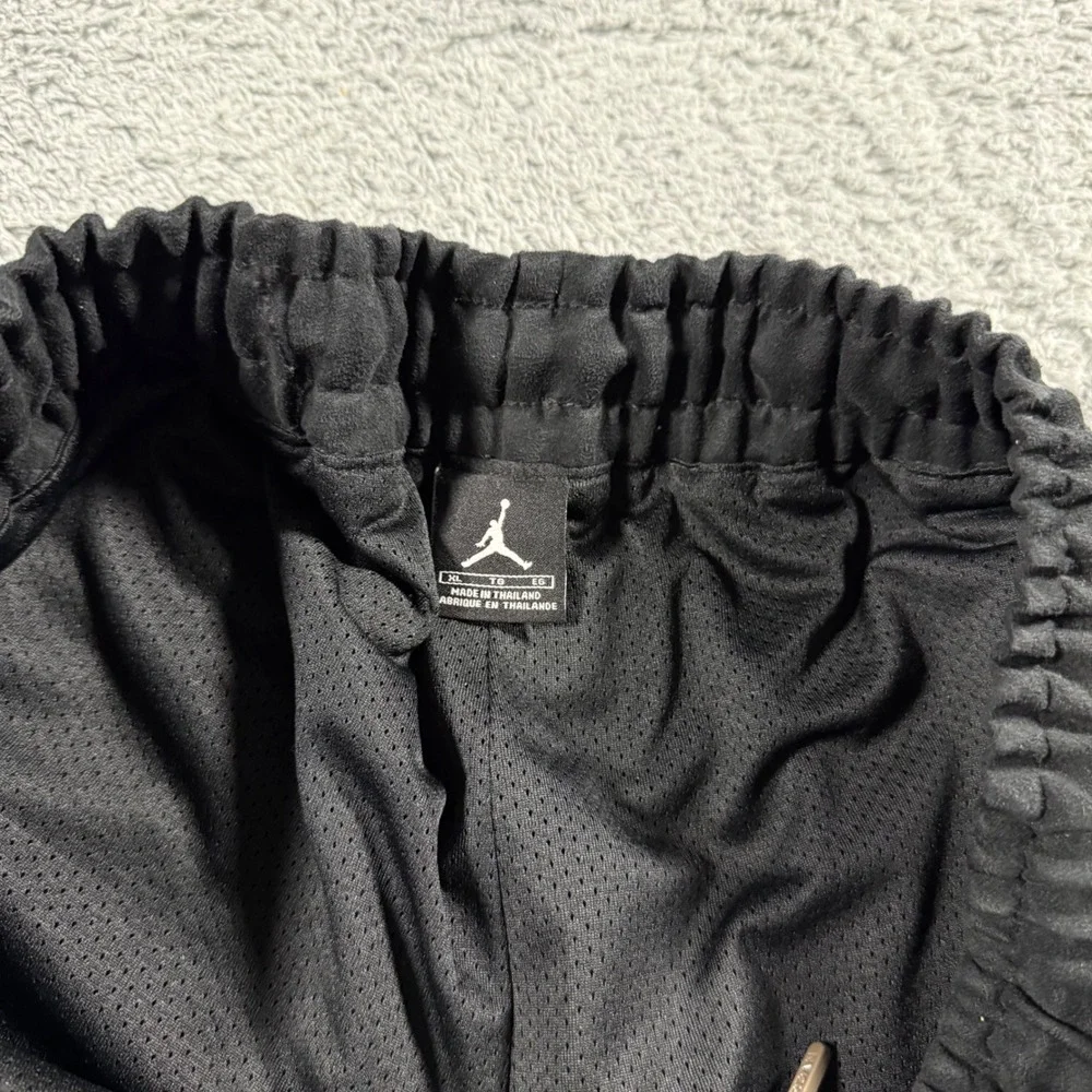 VTG Y2K Jordan 23 Rare Baggy Wide Leg‎ Sueded Track Joggers Pants Heavy Size XL